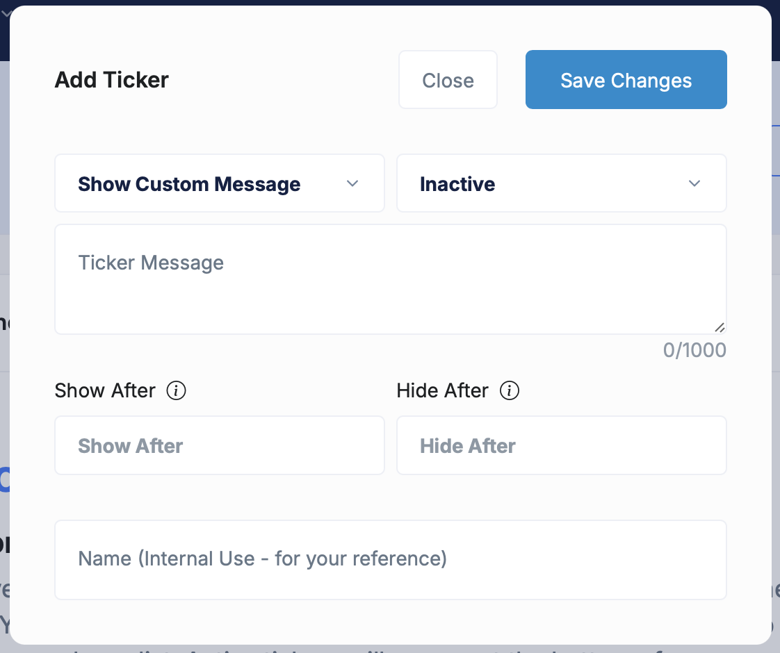 How to Set Up a Scrolling Banner (Ticker) for an Online Auction